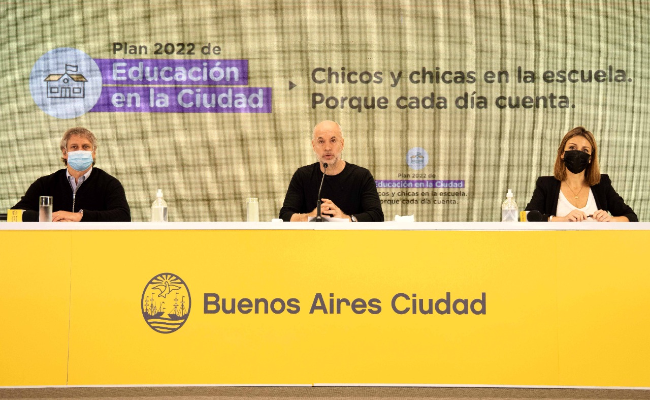 Larreta: "Vamos a completar 192 días de clases, 12 más que lo obligatorio"