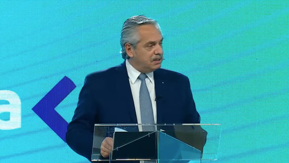 Alberto en IDEA: "Cristina Kirchner dejó menos de 200 mil planes"
