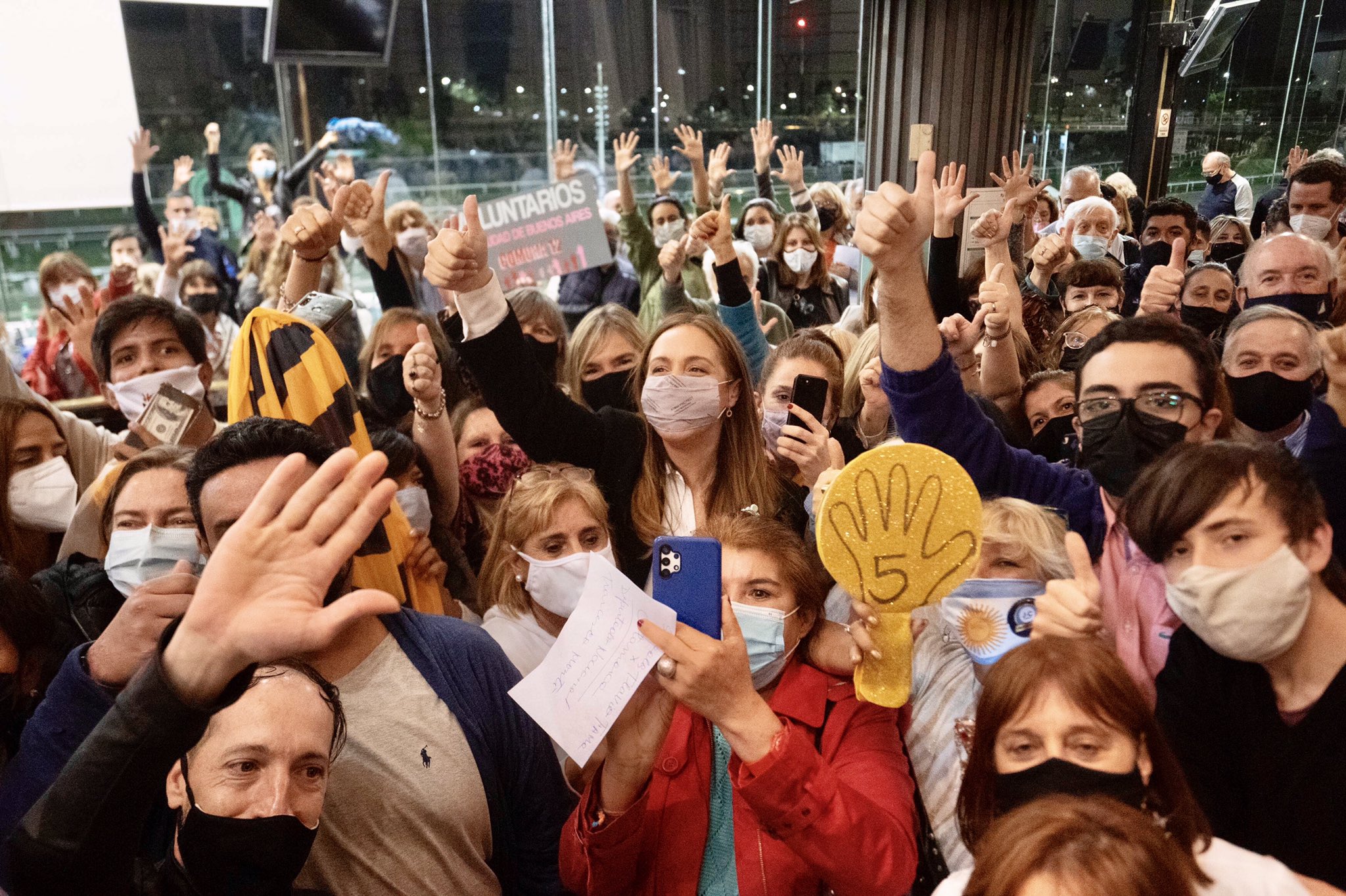 Vidal se reunió con militantes: estrategias, discursos y el factor Milei