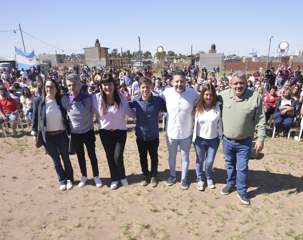 Kicillof: "Que no nos arrebaten el futuro con espejitos de colores"