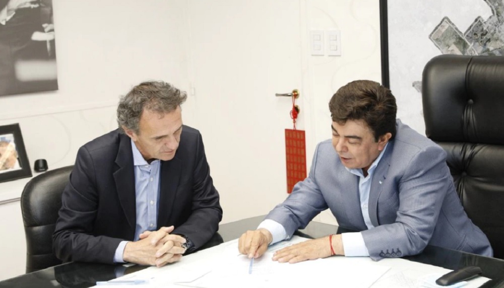 Más obras para La Matanza: Katopodis firmó un convenio con Espinoza