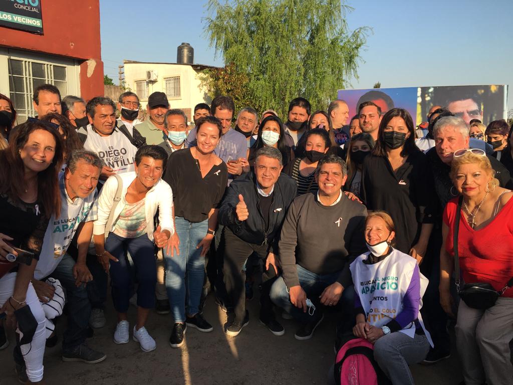 Aparicio y Jorge Macri, en Malvinas: "Es con decisión política y planificación"