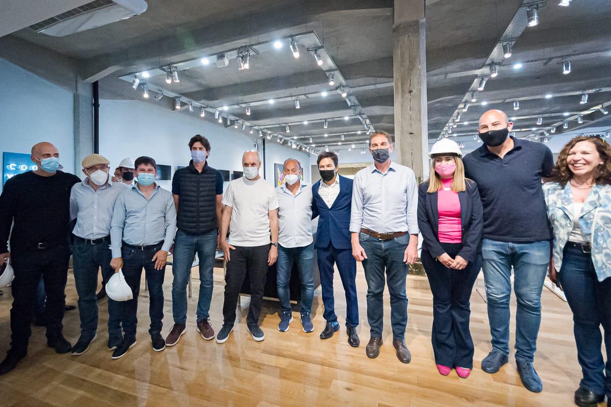 Santilli, Larreta y Lousteau,  juntos en Provincia con críticas al FdT