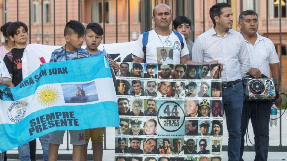 Los familiares del ARA San Juan piden que no se marche a favor de Macri