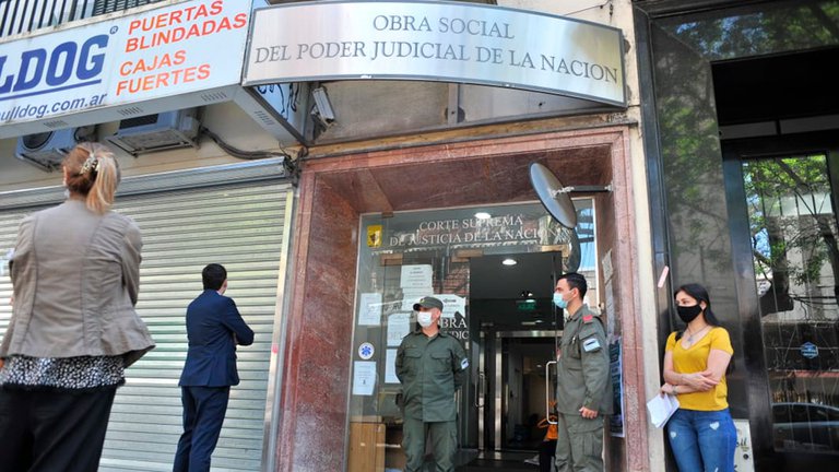 Allanaron la Obra Social del Poder Judicial de la Nación