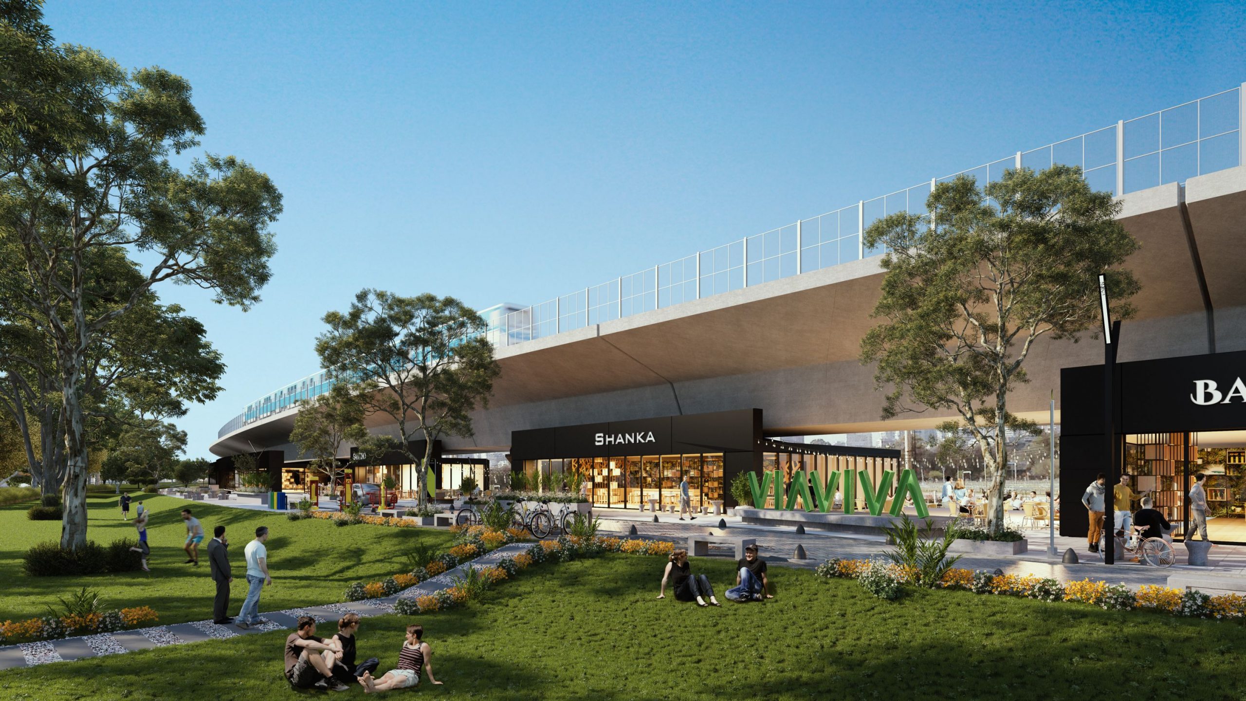 CABA tendrá un mega polo comercial bajo las vías del tren Mitre