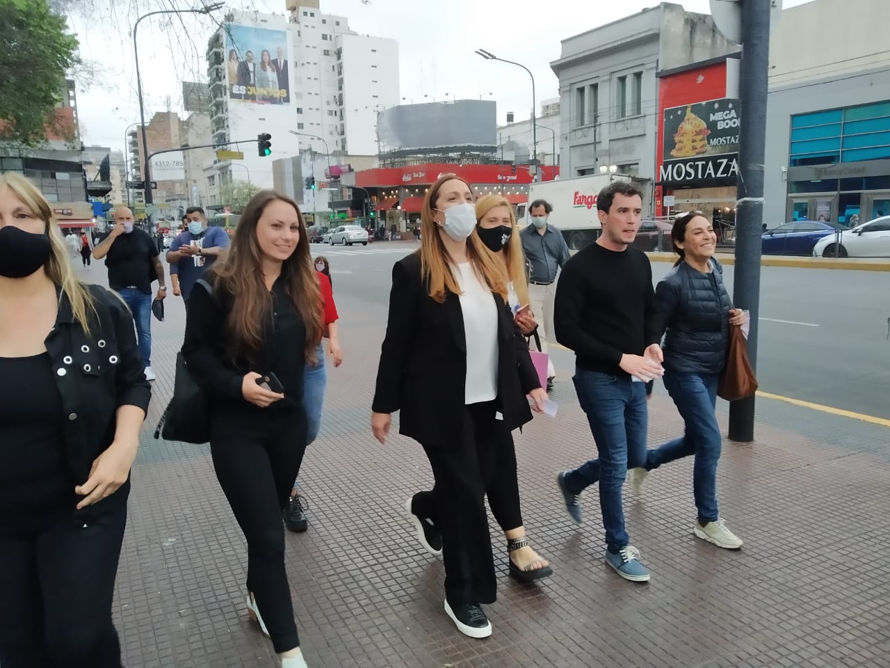 Peña, con Vidal en Parque Chacabuco: "María Eugenia tiene valores que no se negocian"