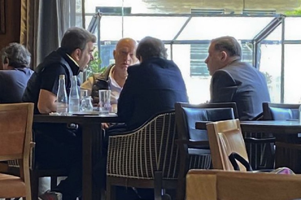 Grindetti y Ritondo construyen la candidatura de Doman en Independiente