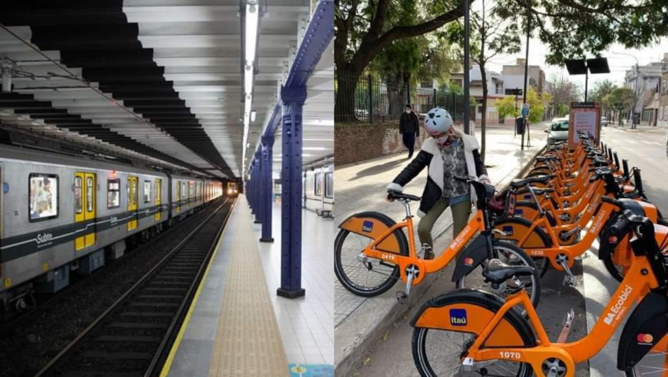 Elecciones: la Ciudad habilitará el uso gratuito del subte y del sistema Ecobici