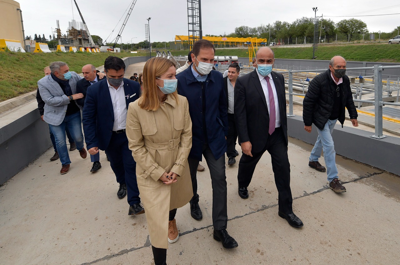 Manzur recorrió en Córdoba obras que cuentan con inversión del Estado Nacional 