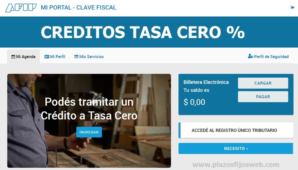 Claves para recibir un crédito a tasa cero de AFIP para monotributistas