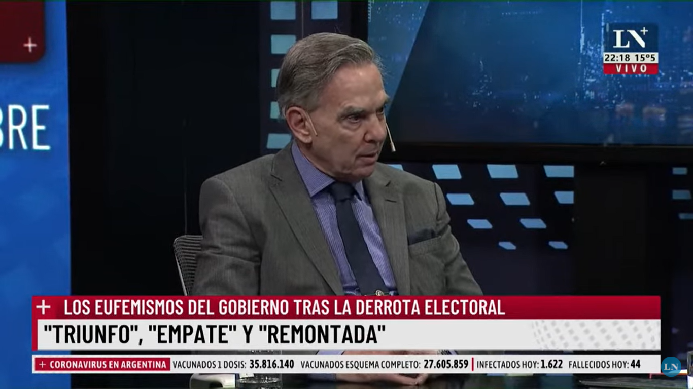 Pichetto se peleó con un periodista por llevar a un "economista k"