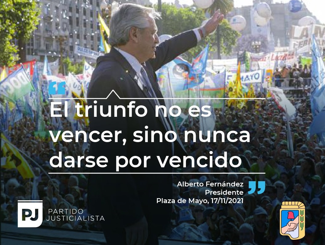 Día de la Militancia: el PJ brindó su total apoyo al Gobierno nacional