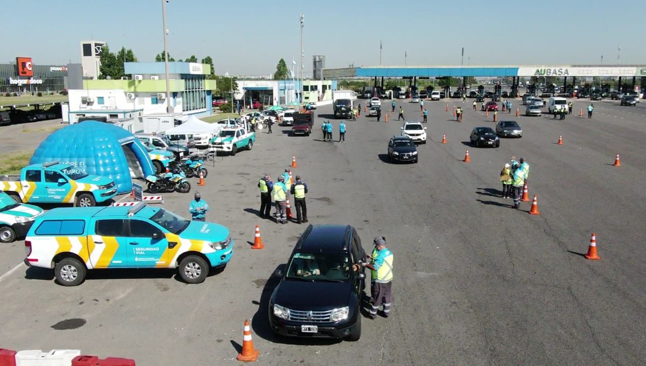 Fin de semana largo con turismo: refuerzo de controles para viajar seguros