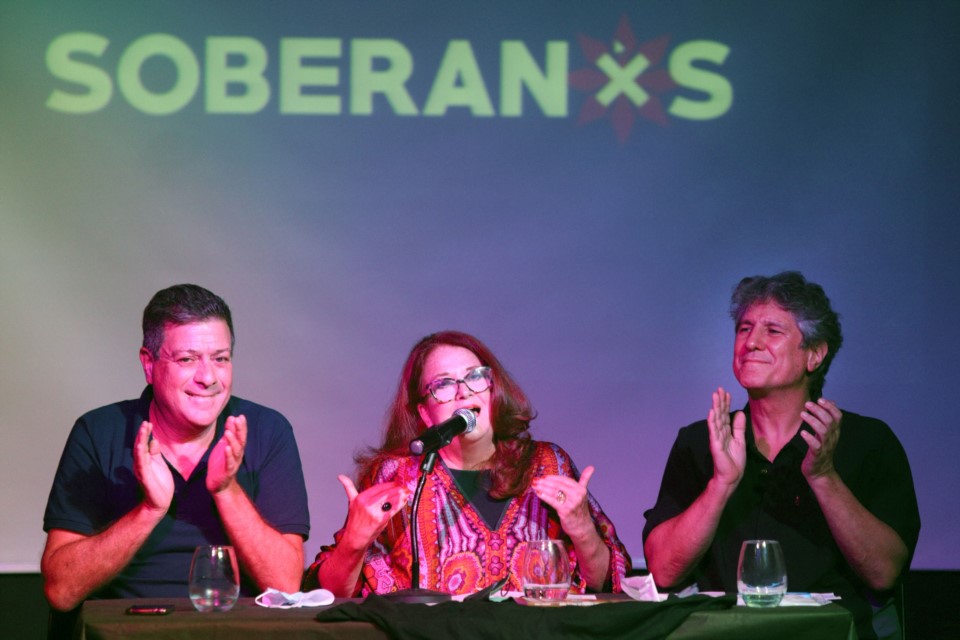 Boudou, Mariotto y Alicia Castro presentaron "Soberanxs"