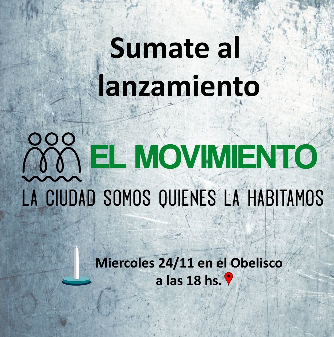Se lanza “El Movimiento: la Ciudad Somos Quienes la Habitamos”