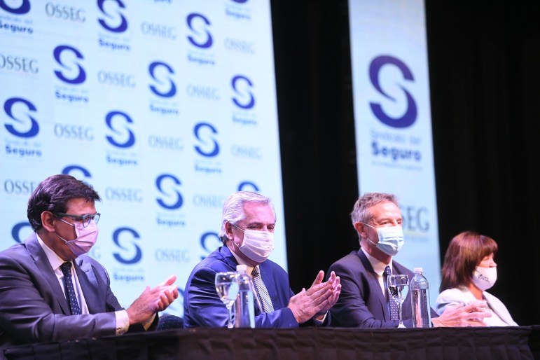 Nuevo gesto de apoyo de Alberto Fernández a los sindicatos