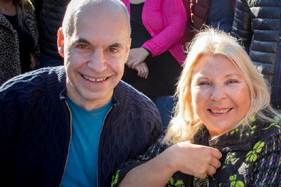 Carrió y Larreta se reunieron para evitar la escalada de la tensión interna