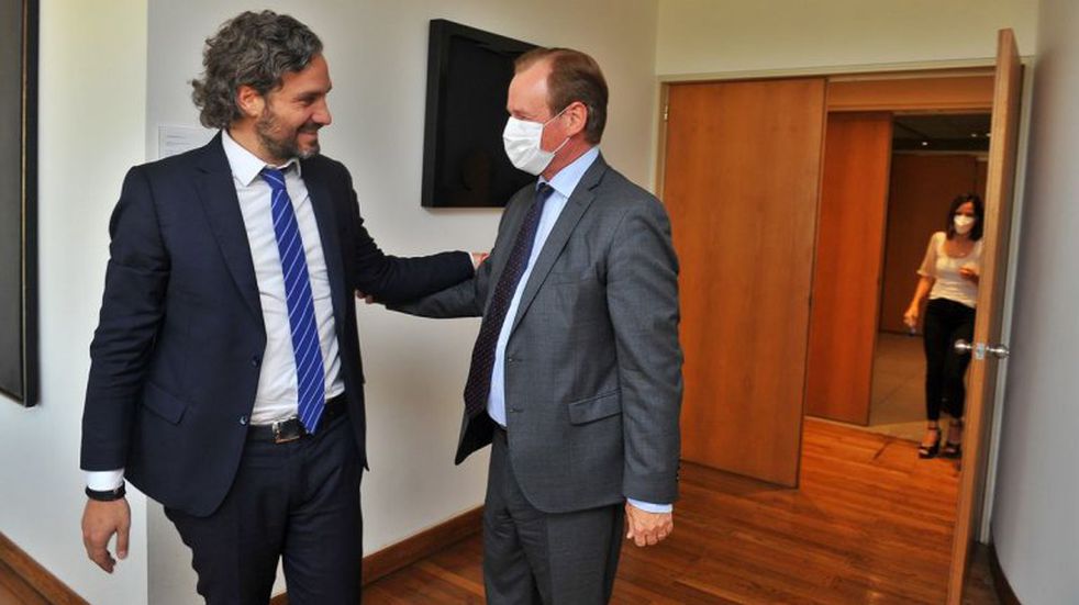 Cafiero, Bordet y Perotti lanzan un plan para promover las exportaciones regionales