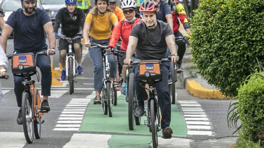 Larreta transformará Avenida del Libertador en una ciclovía de 11 kilómetros