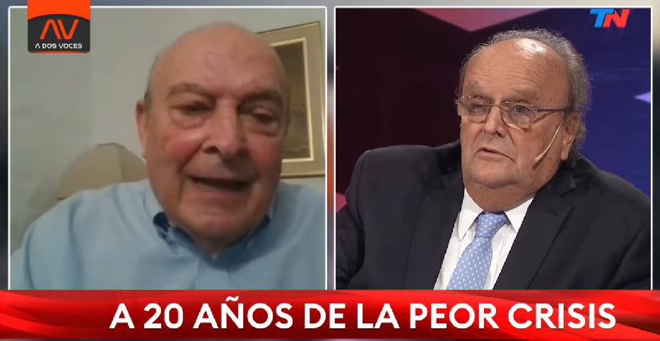 A 20 años del 2001, Cavallo y De Mendiguren se dijeron de todo