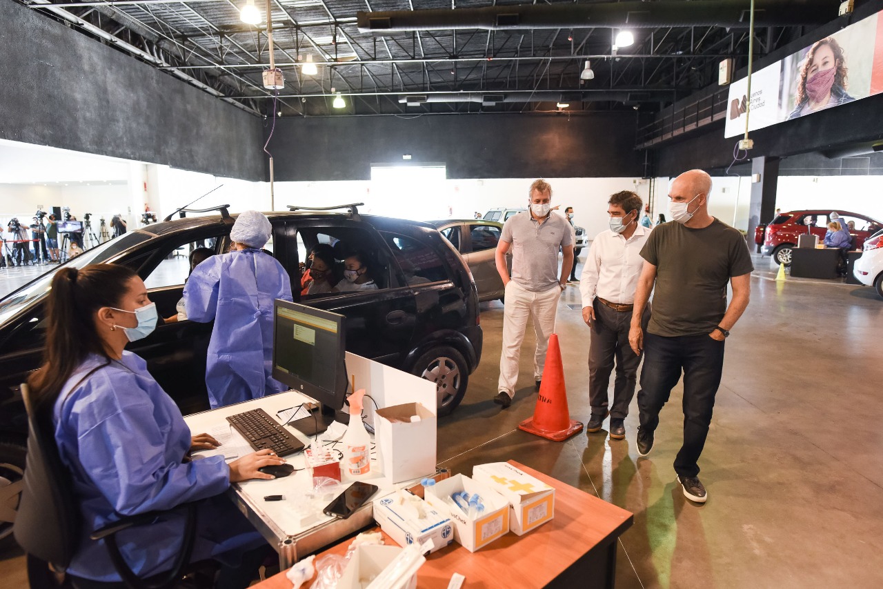 Larreta anunció que la Ciudad adelanta la aplicación de la tercera dosis