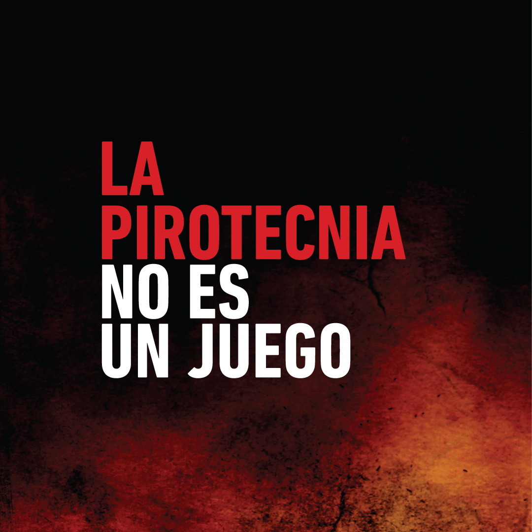 El Ministerio Público Tutelar lanza campaña sobre el uso de pirotecnia