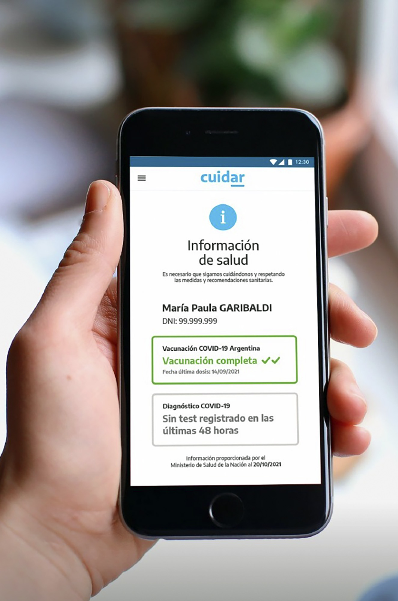 Pase sanitario: todo lo que hay que saber para obtenerlo en la aplicación Cuidar