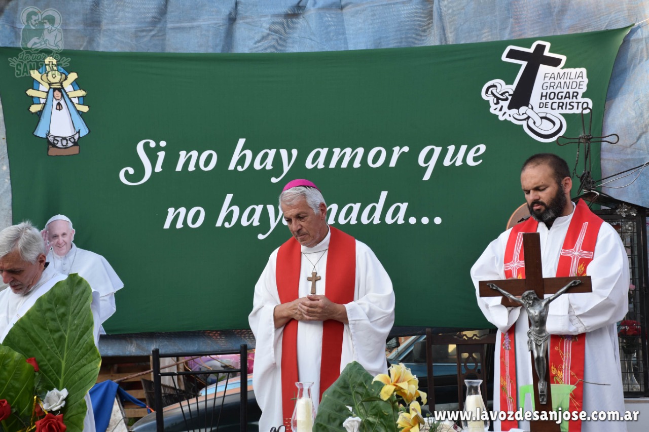 La Iglesia denuncia desalojo con quema de merenderos y casillas