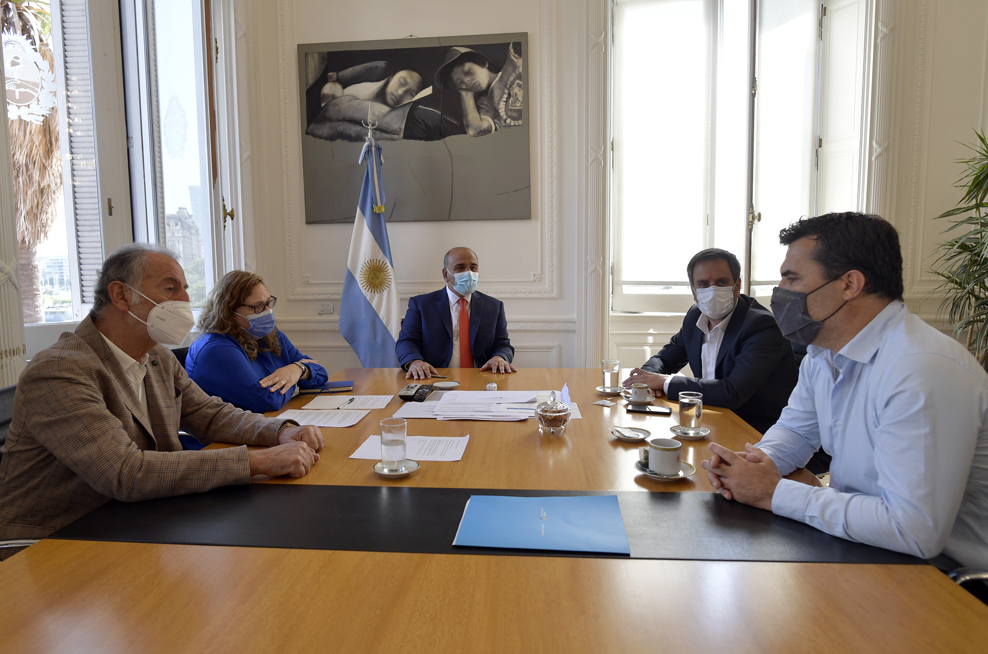 Manzur monitoreó la exploración hidrocarburífera en la Cuenca Argentina Norte