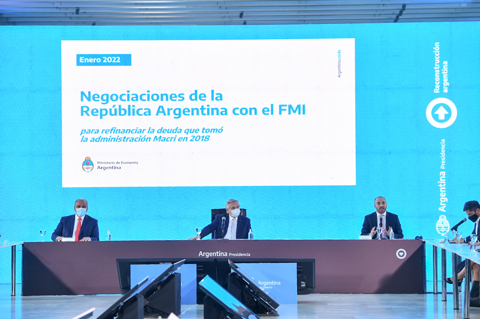 Alberto Fernández: “La palabra ajuste está desterrada de la discusión con el FMI”