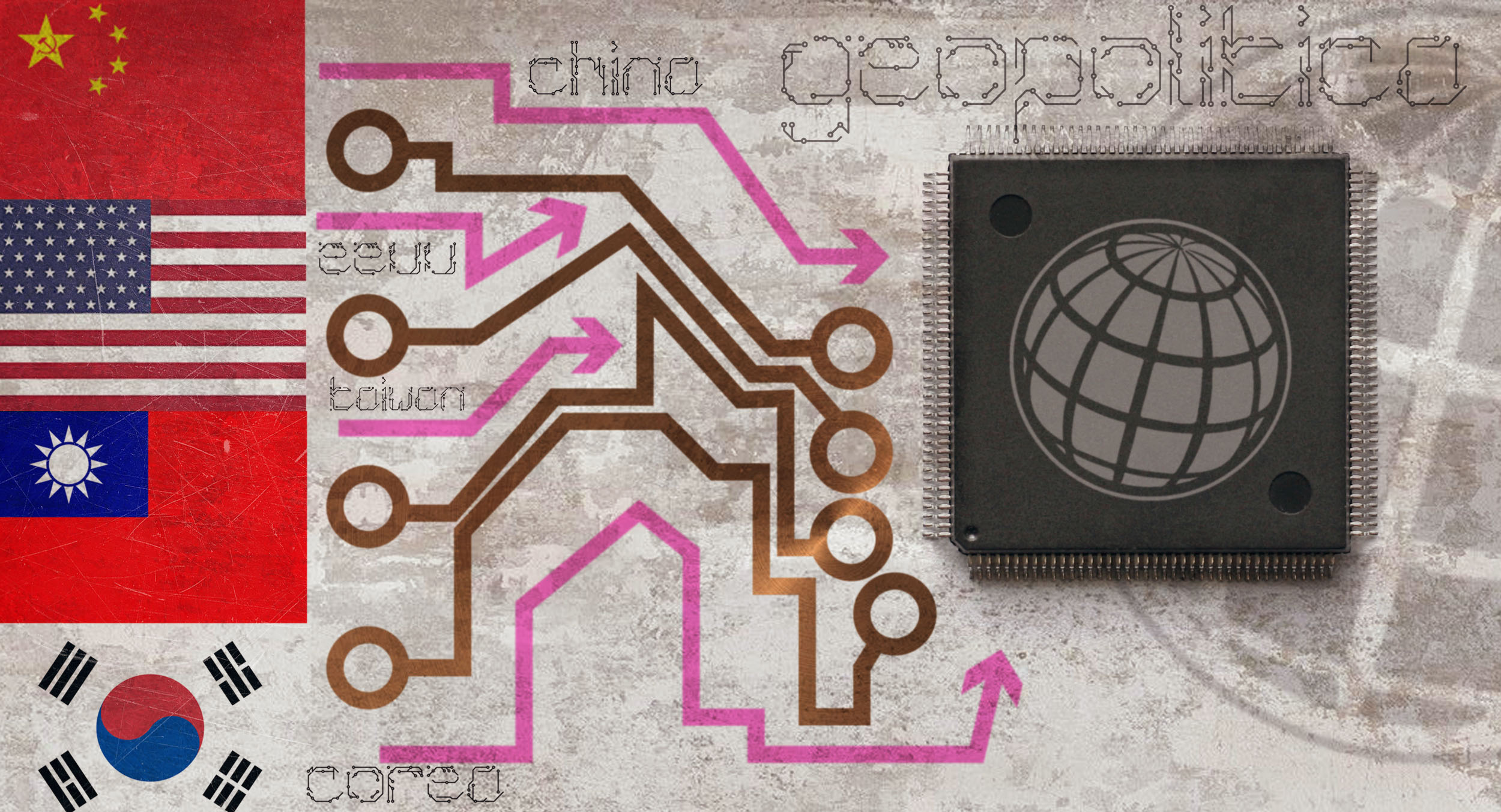 Internacional: la escasez de chips en el mundo enloquece la geopolítica