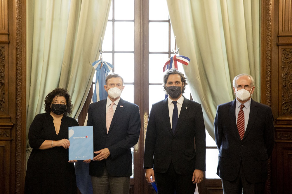 Cafiero se reunió con Cancilleres de Ecuador, R. Dominicana, Haití y Surinam