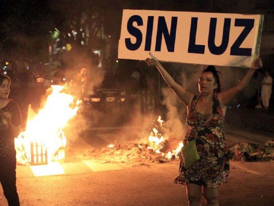 Cortes de luz: la Ciudad pidió la restauración inmediata del servicio