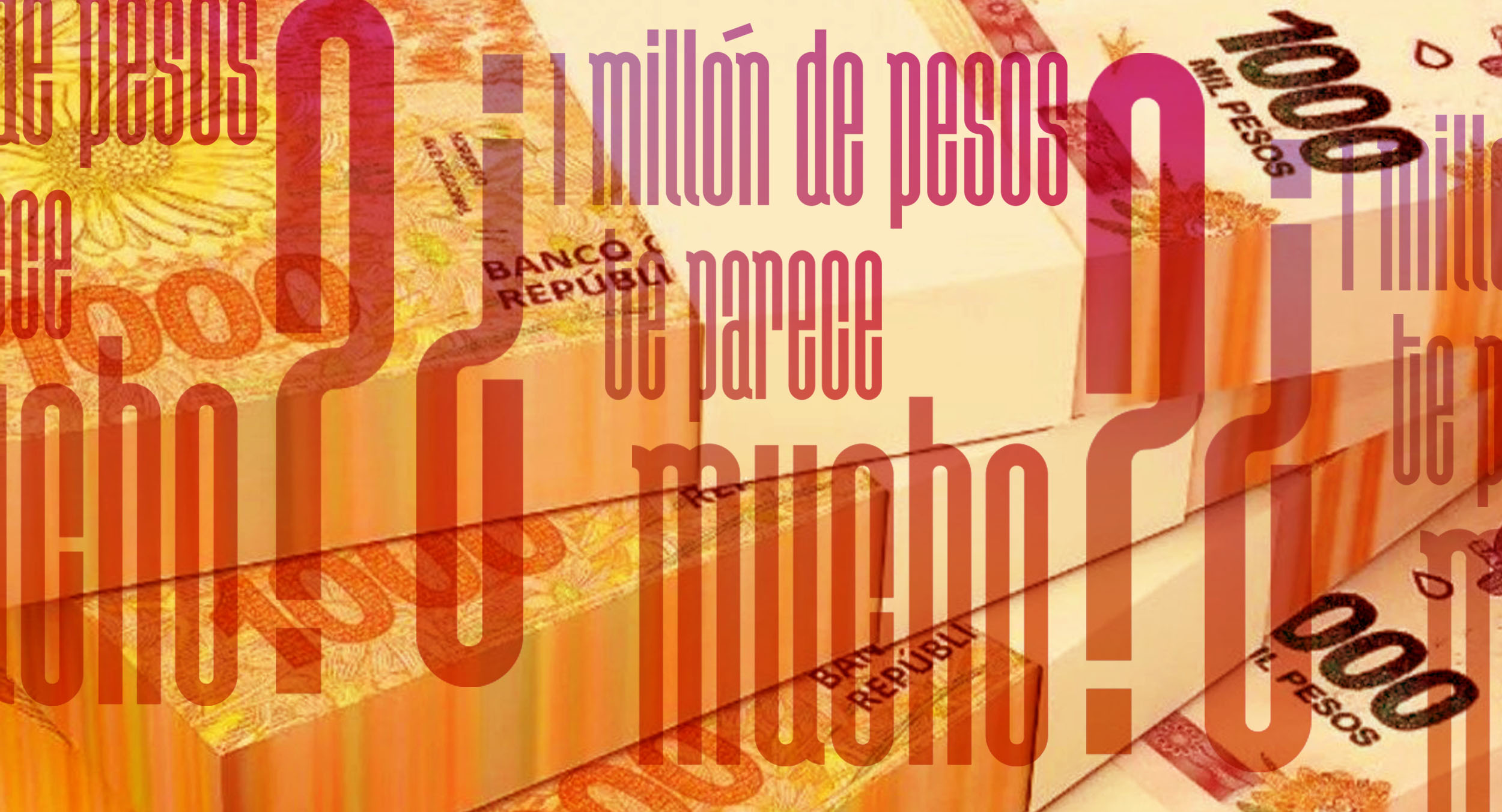 ¿Te parece mucho 1 millón de pesos argentinos?