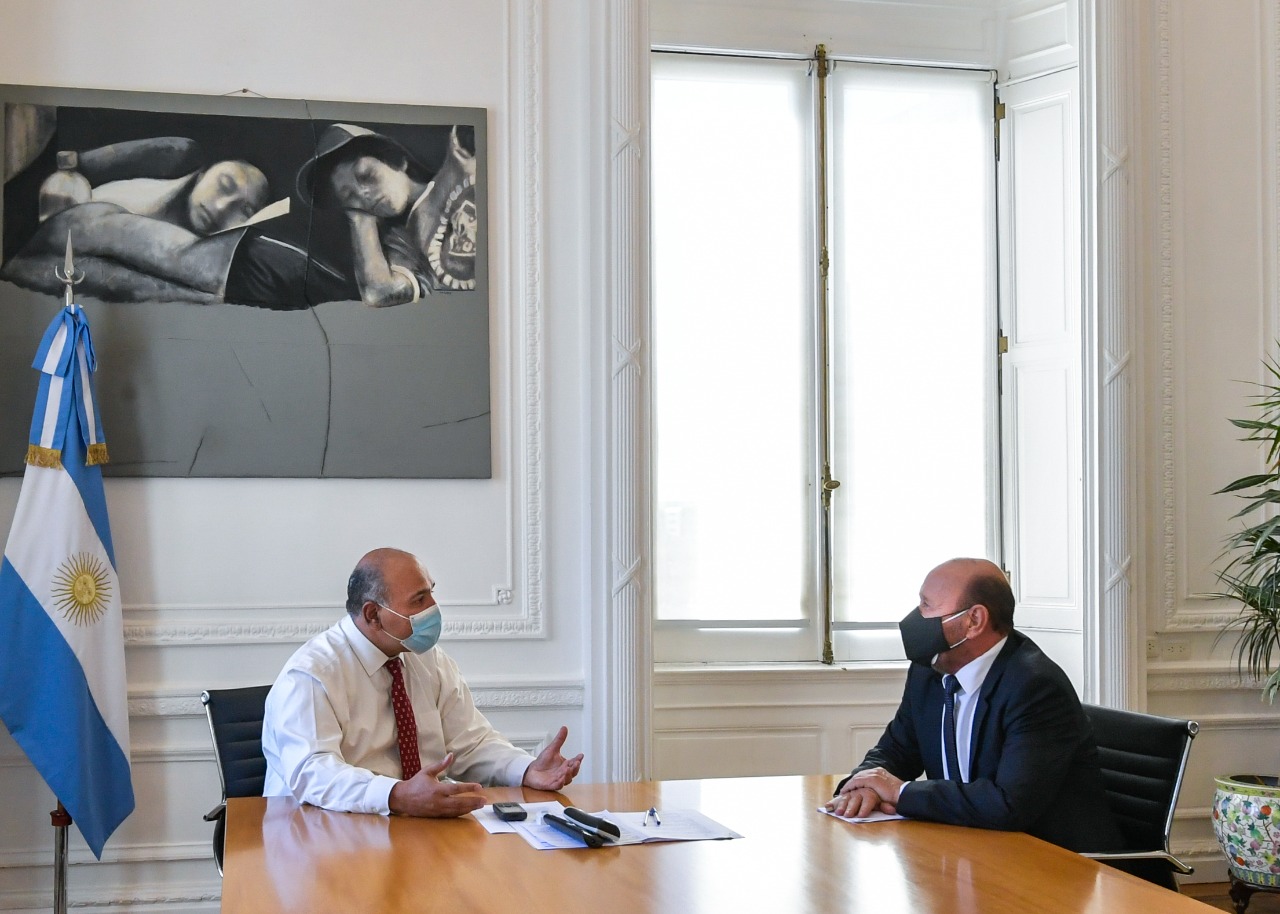 Manzur supervisó junto a gobernadores proyectos de obra pública