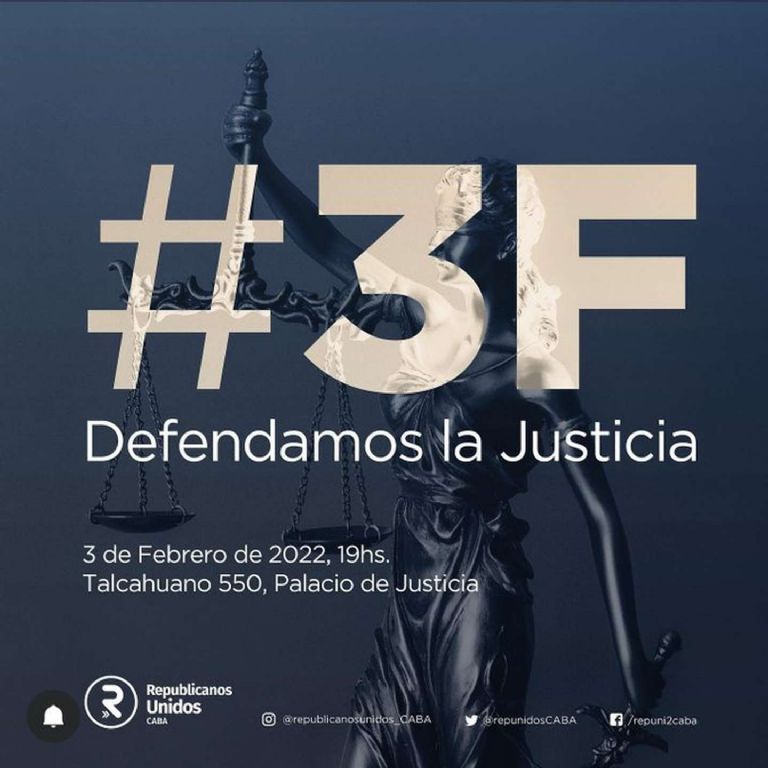 3F: la oposición se moviliza en defensa de la Corte Suprema