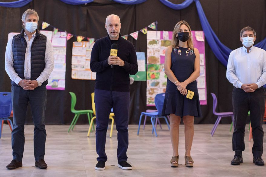 Larreta anunció el fin de las burbujas en escuelas: "Hay que volver a la normalidad"