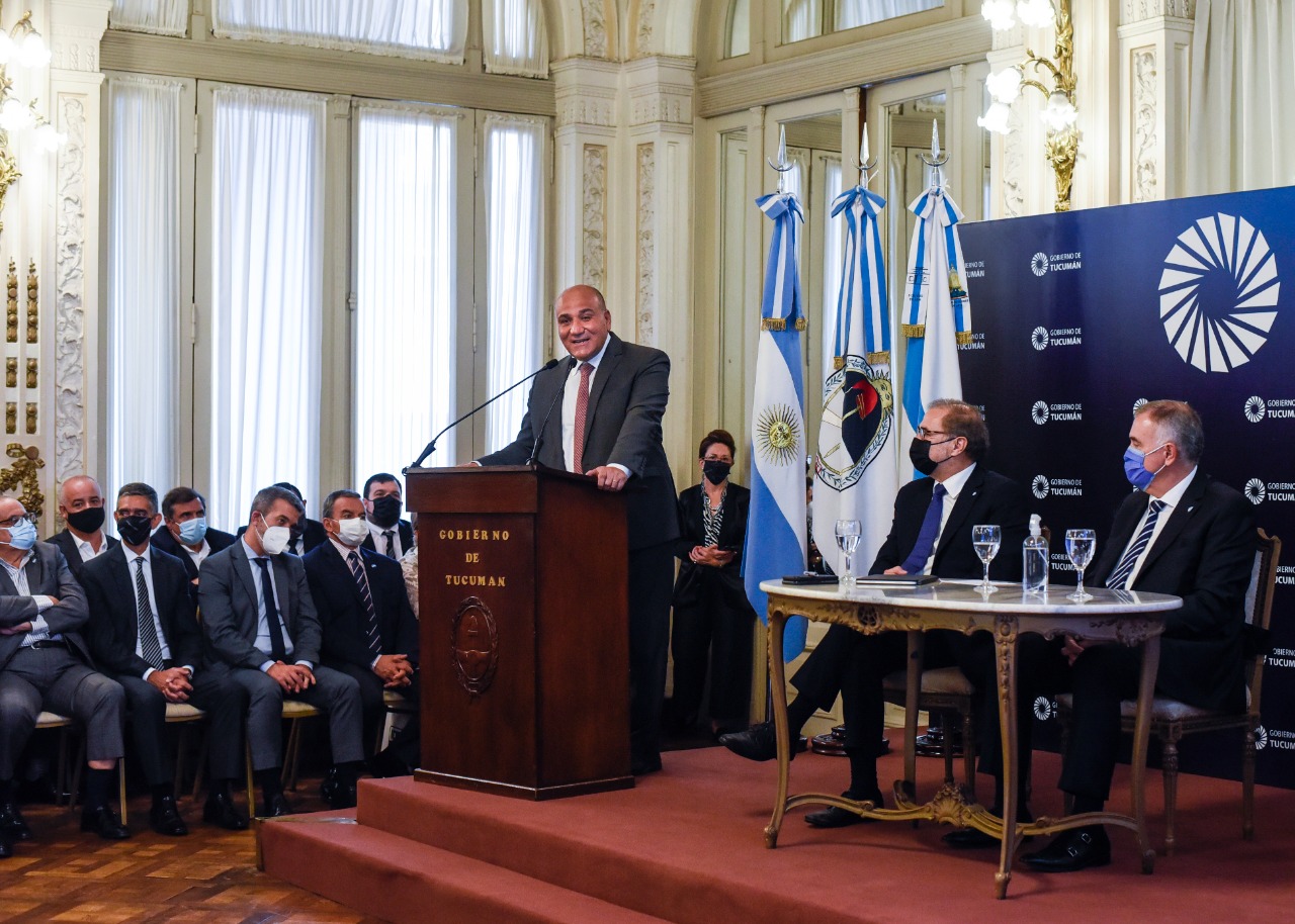 Manzur valoró el intercambio comercial con Estados Unidos