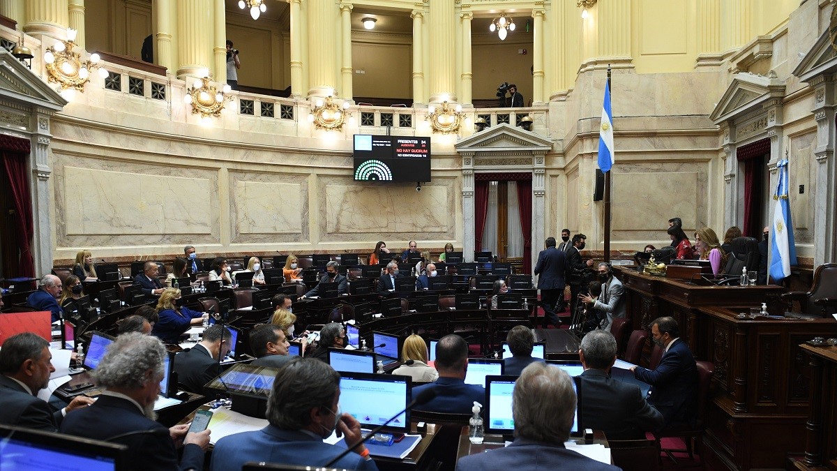 Senado: seguirán pendiente la definición de las presidencias de comisiones