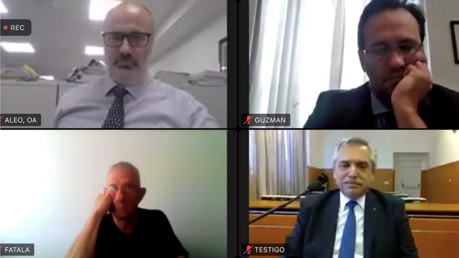 Alberto: "Se juzga a Cristina Kirchner por decisiones políticas no judiciables"