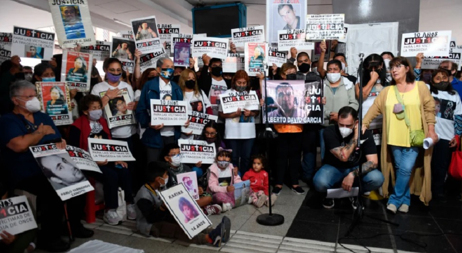 Tragedia de Once: a 10 años siguen pidiendo Justicia