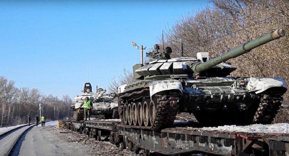 Los tanques rusos entran en Kiev