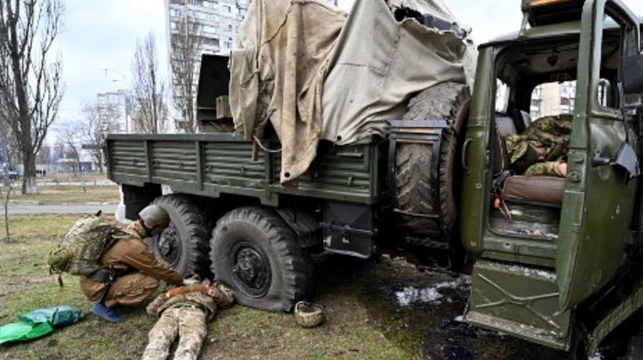 Asalto de tropas rusas: combates en las calles de Kiev