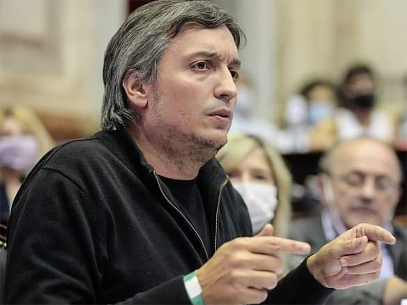 Máximo: el gran ausente durante el discurso de Alberto