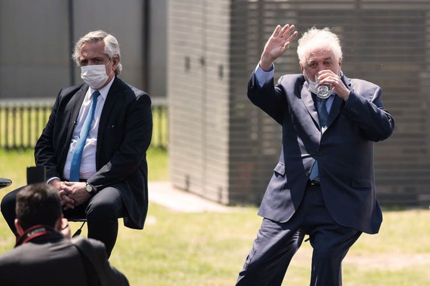 Alberto pidió un aplauso para Ginés González García: “Pobre Ginés”