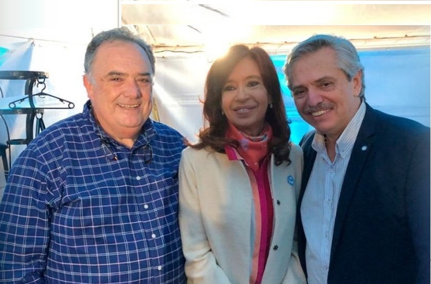 FMI: tras el acuerdo con la oposición, Alberto compartió una foto con Cristina