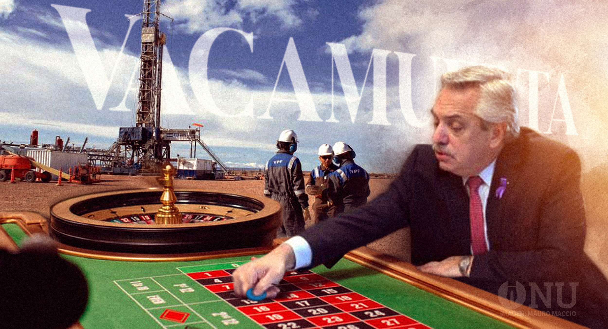 Con el viaje de Guzmán, Alberto le mete un pleno a Vaca Muerta