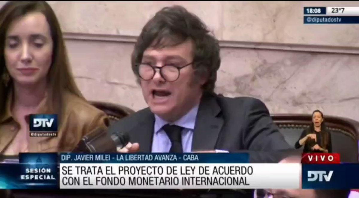 Milei: "Rechazamos el acuerdo, pero no avalamos la violencia"