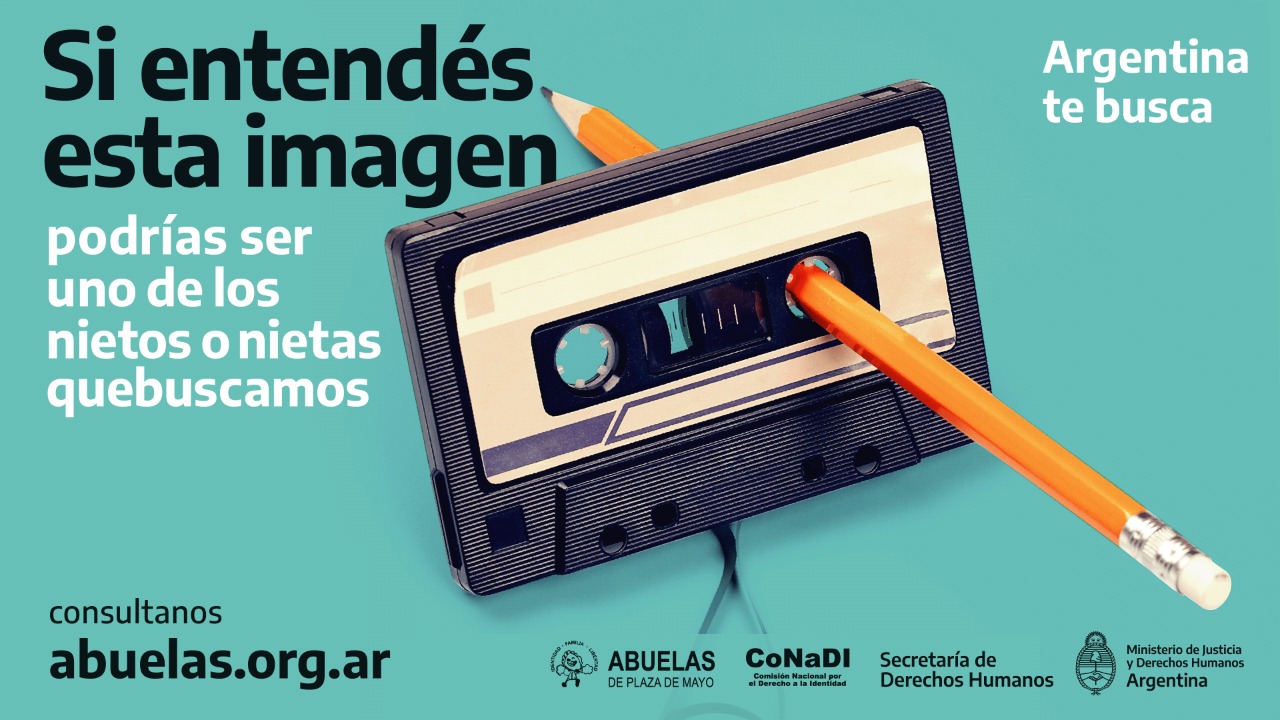 “Argentina te busca”, campaña para encontrar a hijos de desaparecidos